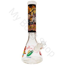 Rick and Morty #5 Beaker Glass Bong (36cm)