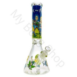 Rick and Morty #2 Beaker Glass Bong (36cm)