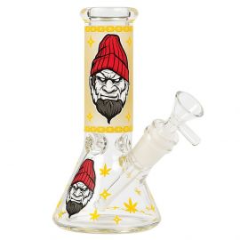 Crazy Gorilla Beaker Glass Bong Yellow