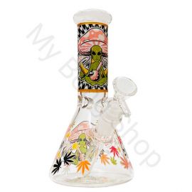 Alien Beaker Glass Bong 1