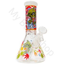 Alien Beaker Glass Bong 3
