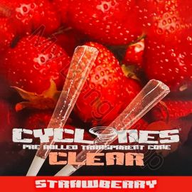 Cyclones Clear Pre Rolled Cone Strawberry