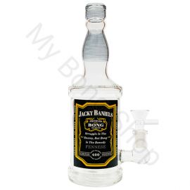 Jacky Baniels Glass Bong (23cm)