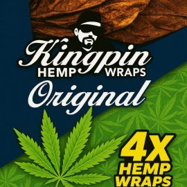 Kingpin Hemp Wrap 4-Pack Original