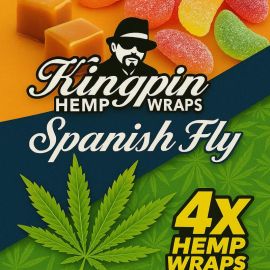 Kingpin Hemp Wrap 4-Pack Fly
