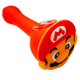 Mario Silicone Smoking Pipe