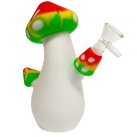 Mushroom Shape Silicone Bong