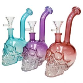 Small Skull Glass Bong