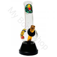 Small Glass Bong Crazy Bart 